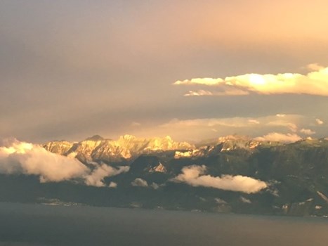 Vue sur la Savoie depuis le chemin de la Cure - juillet 2017 - Louis Gilliéron