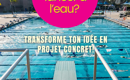 Affiche Plongeoir Avec Code Qr