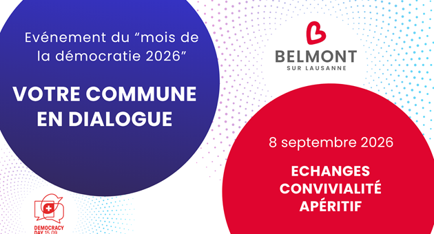 Mois de la Démocratie - rencontrez la Municipalité et partagez vos idées